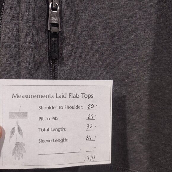 Calvin Klein Men's Grey Zip Up Sweater Size XL - Picture 8 of 8